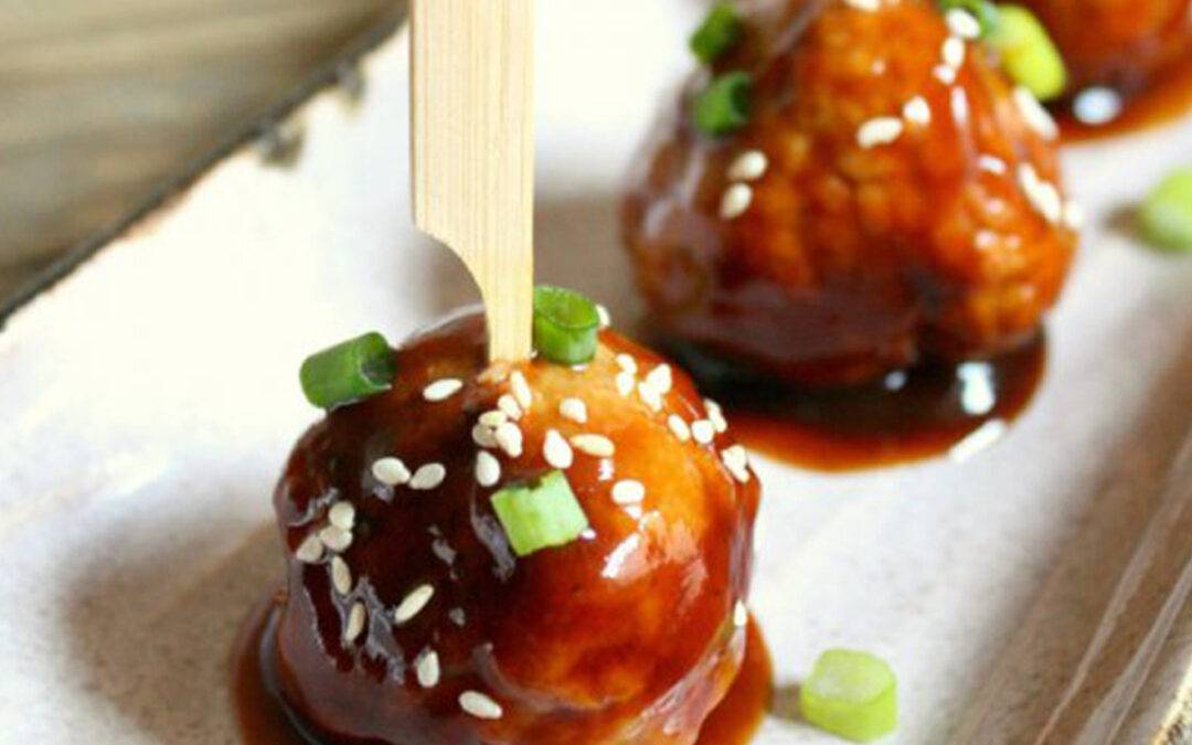 Asian Chicken Meatballs