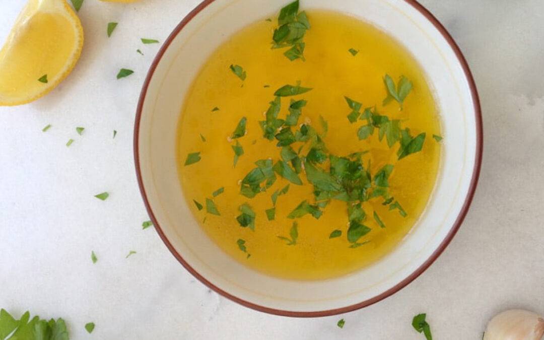 Use on everything garlic butter sauce