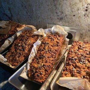 Oat bread made by Ali Meehan